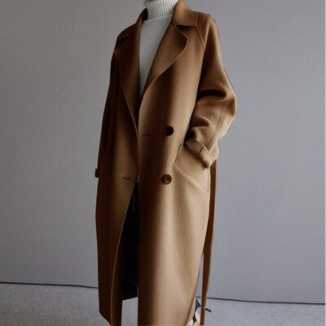 Sophia | Timeless Tailored Long Coat