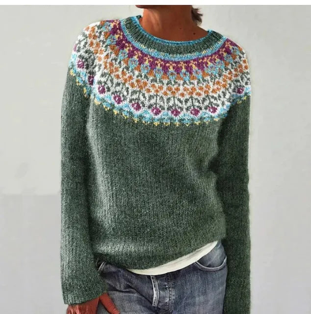 Alle | Cozy Retro Fall Sweater