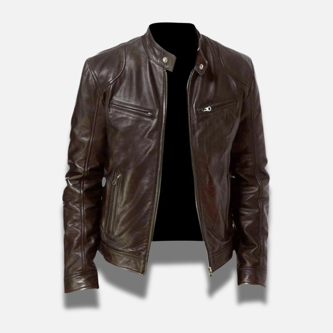 Ryder | Vintage Style Leather Jacket