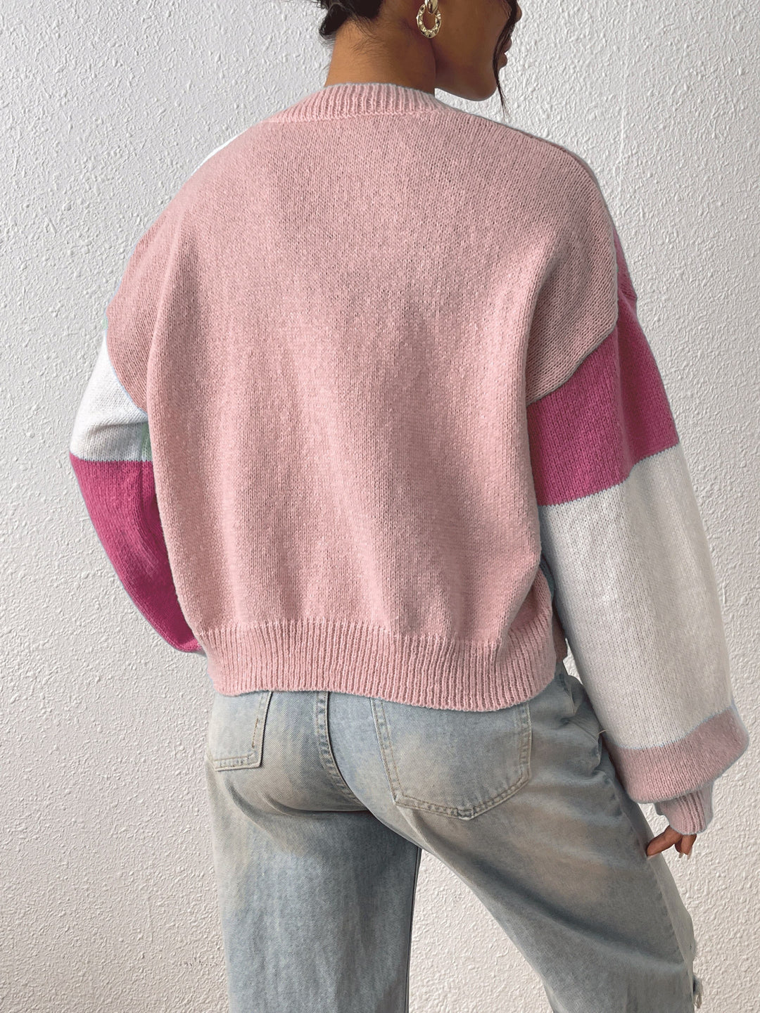 Mia | Stylish Color-Block Pullover