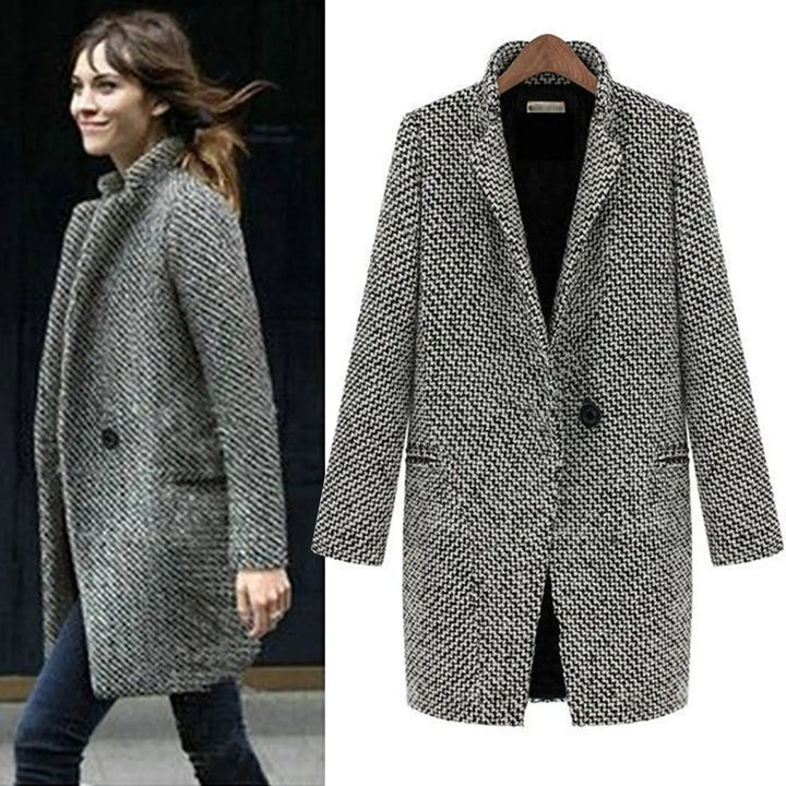 Felicia | Elegant Wool Overcoat