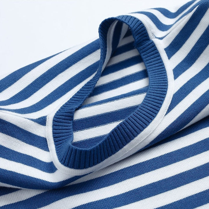 Sarah | Modern Striped Cotton Shirt