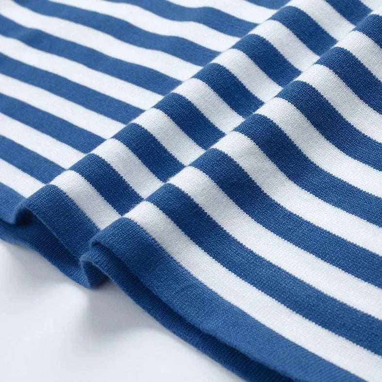 Sarah | Modern Striped Cotton Shirt