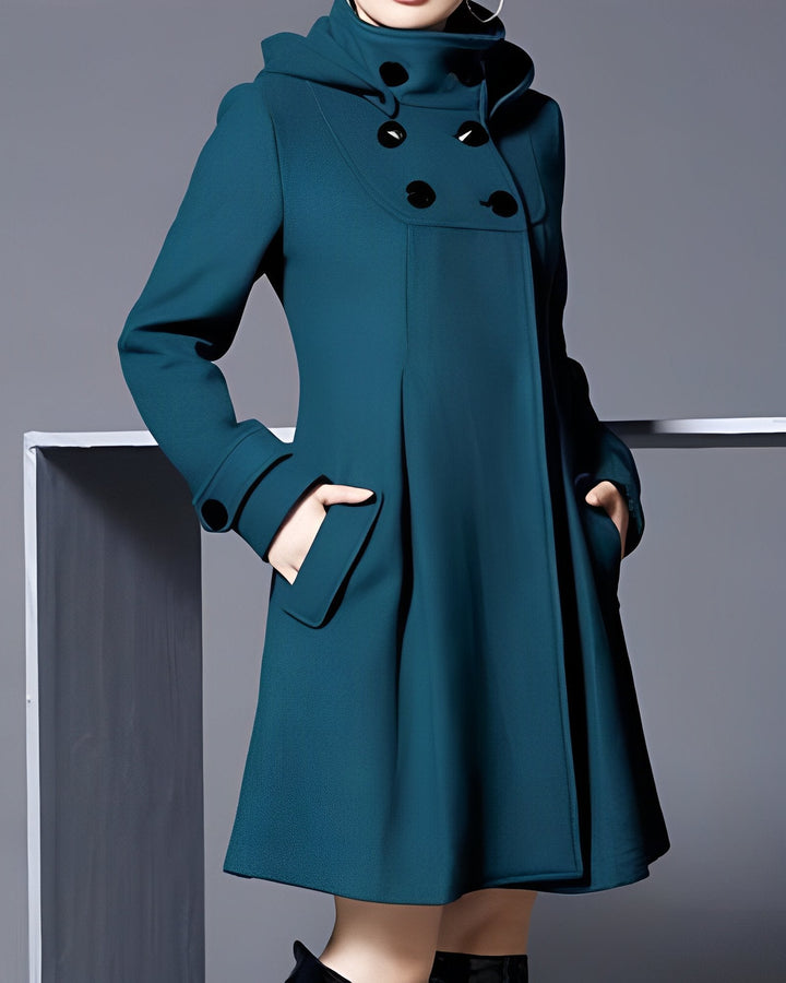 Yasmin | Classic Side-Pocket Coat