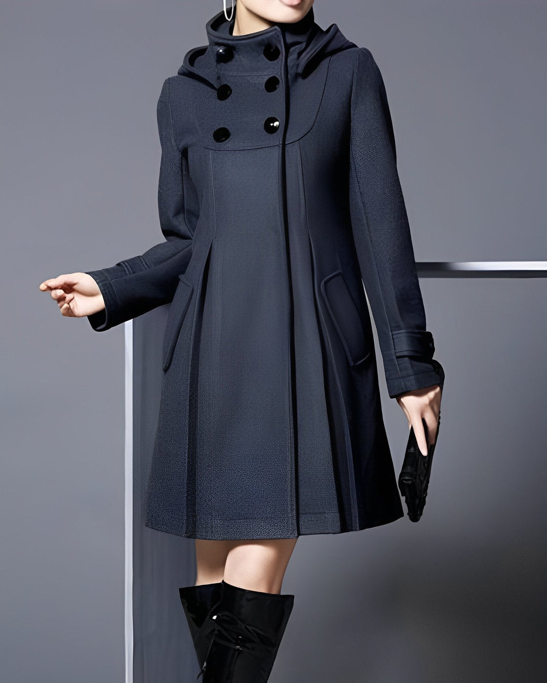 Yasmin | Classic Side-Pocket Coat