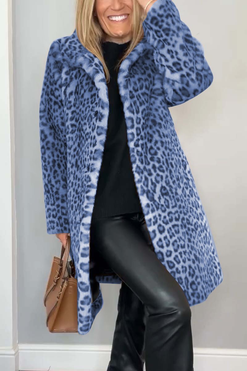 Gabriella | Bold Leopard Print Coat