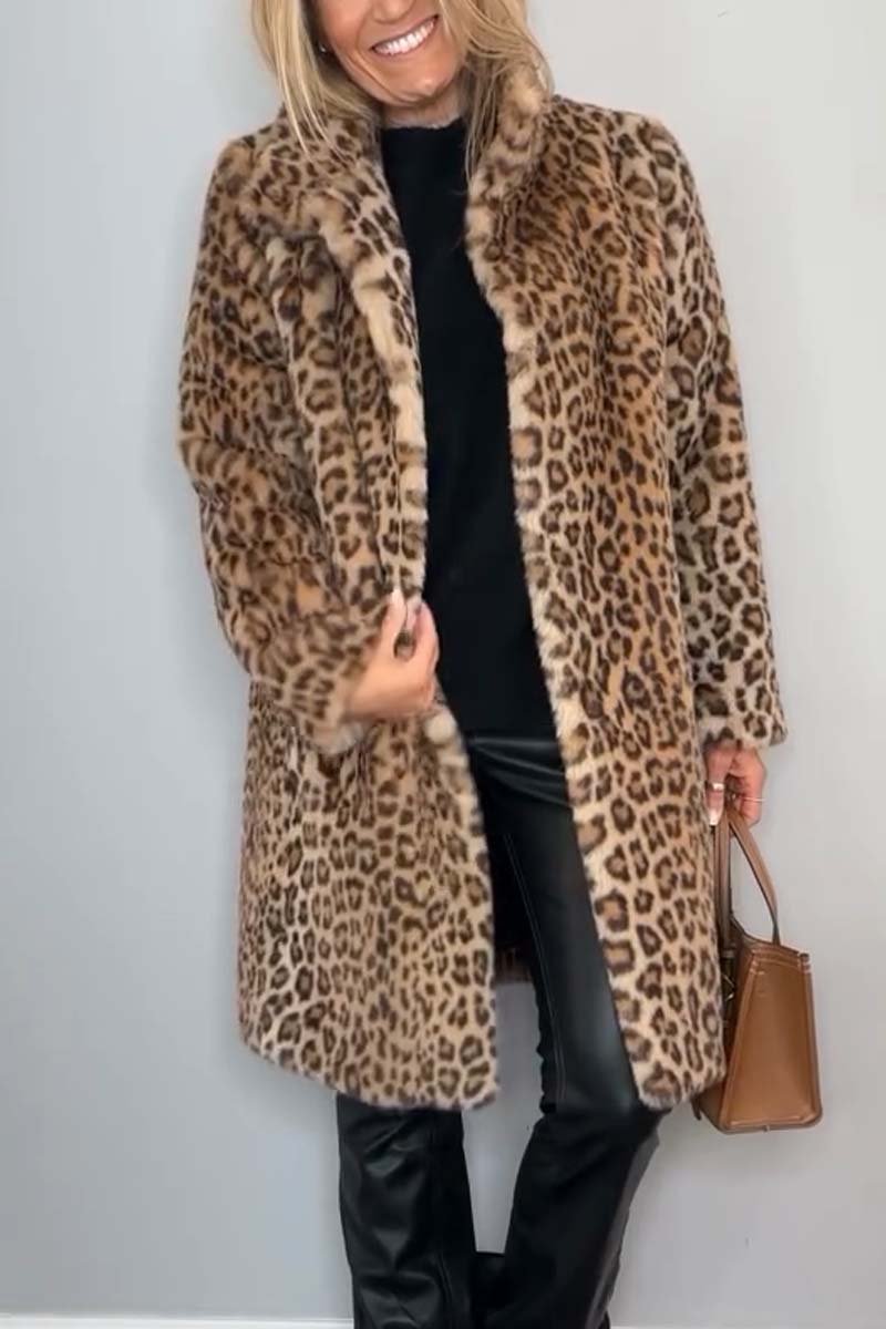 Gabriella | Bold Leopard Print Coat